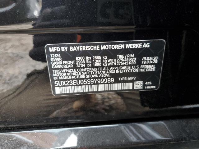 2025 BMW X5 XDRIVE4 - 5UX23EU05S9Y99989