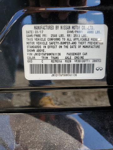 2017 INFINITI Q50 PREMIU JN1EV7AP9HM741136