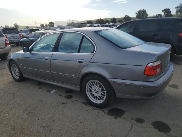 BMW 525 I AUTO 2002 gray sedan 4d gas WBADT43452GZ96384 photo #3