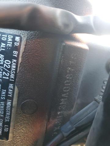2021 KAWASAKI ZX636 K - JKBZXJH13MA008718