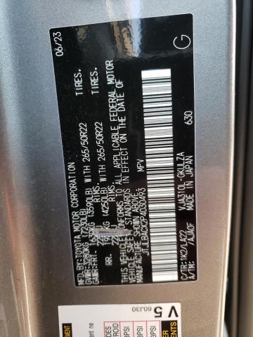 2023 LEXUS LX 600 ULT JTJLBACX2P4030493