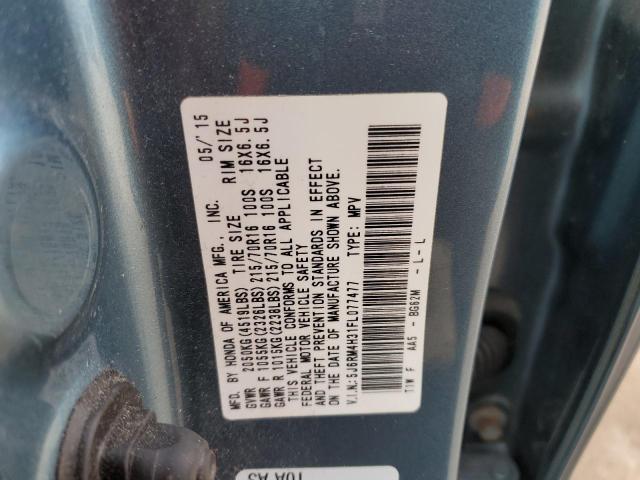 2015 HONDA CR-V LX - 5J6RM4H31FL077477