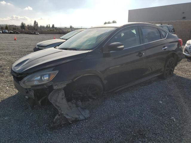 NISSAN SENTRA S 2017 black  gas 3N1AB7AP9HY390071 photo #1