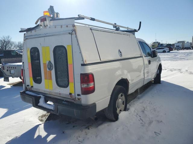 FORD F150 2008 white  gas 1FTRF12208KB80400 photo #4