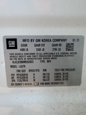 2021 BUICK ENCORE PRE - KL4CJESB6MB350923