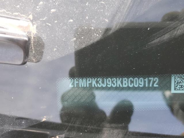 2019 FORD EDGE SEL - 2FMPK3J93KBC09172
