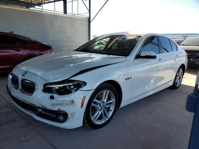 BMW 528 I 2015 white  gas WBA5A5C52FD519802 photo #1