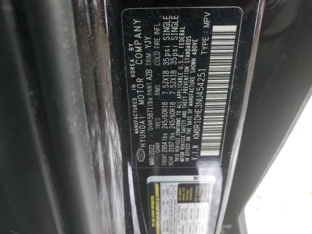 2022 HYUNDAI PALISADE S KM8R1DHE3NU454251