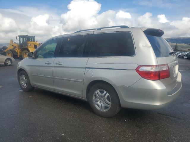 HONDA ODYSSEY EX 2005 silver  gas 5FNRL38475B410617 photo #3