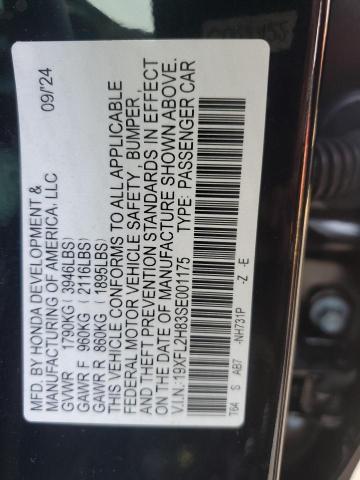2025 HONDA CIVIC SPOR - 19XFL2H83SE001175