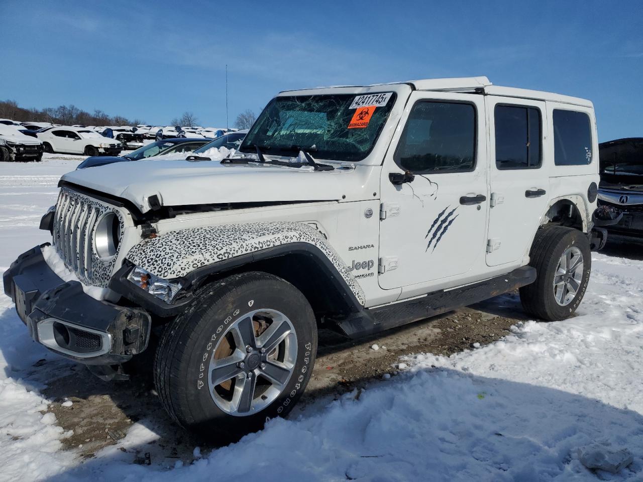  Salvage Jeep Wrangler