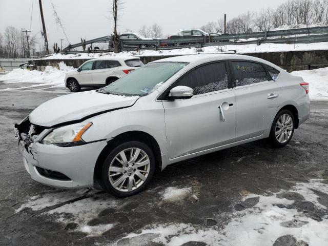 NISSAN SENTRA S 2013 silver  gas 3N1AB7AP3DL679339 photo #1