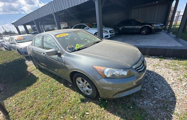 HONDA ACCORD LXP 2012 gray sedan 4d gas 1HGCP2F40CA173788 photo #1