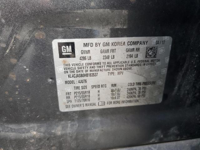 2017 BUICK ENCORE PRE - KL4CJASB0HB183537