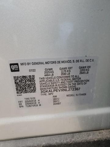 2022 GMC TERRAIN SL - 3GKALPEVXNL272367