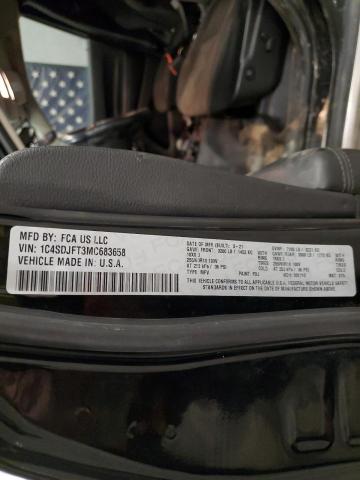 2021 DODGE DURANGO PU 1C4SDJFT3MC683658