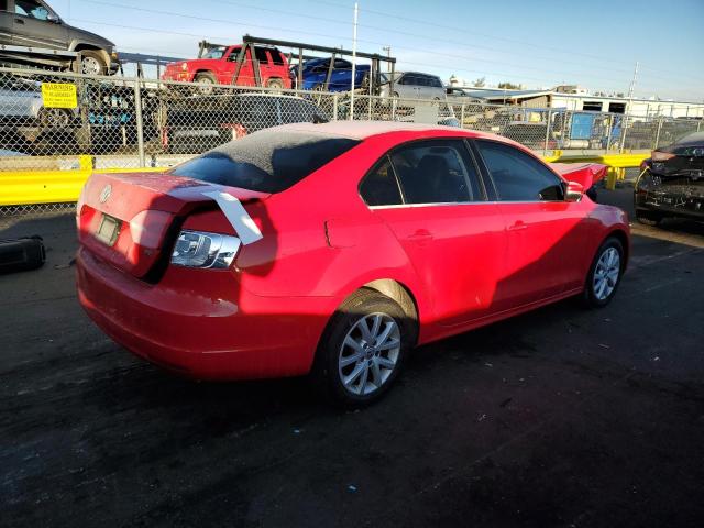 VOLKSWAGEN JETTA SE 2014 red  gas 3VWD07AJ9EM353047 photo #4