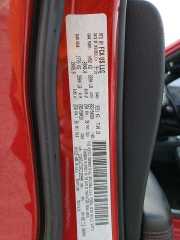 2015 DODGE DURANGO R/ 1C4SDJCT2FC132998