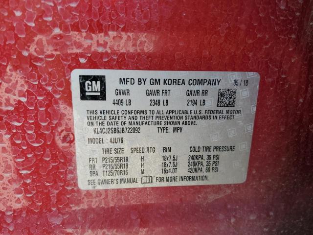 2018 BUICK ENCORE SPO - KL4CJ2SB6JB722092