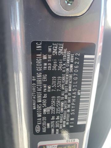 2020 KIA SORENTO EX - 5XYPH4A51LG706272