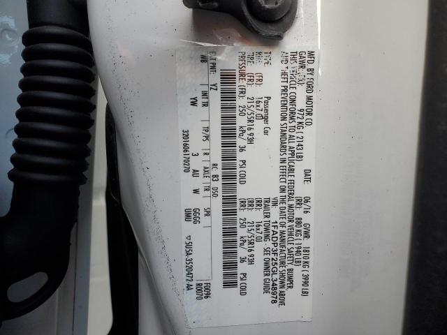 2016 FORD FOCUS SE - 1FADP3F25GL348978