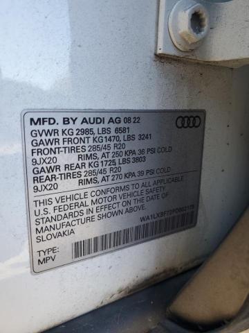 2023 AUDI Q7 PREMIUM - WA1LXBF72PD002175