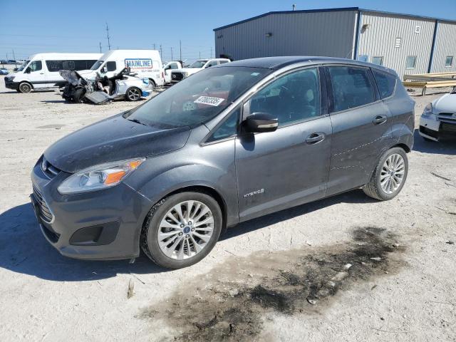 FORD C-MAX SE 2017 gray  hybrid engine 1FADP5AU0HL103883 photo #1