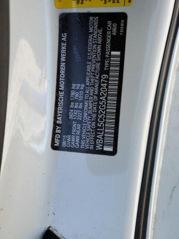 2016 BMW Z4 SDRIVE2 WBALL5C52G5A20479