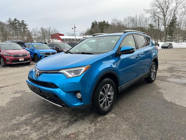 TOYOTA RAV4 HV XL 2016 blue 4dr spor hybrid engine JTMRJREV5GD024326 photo #3