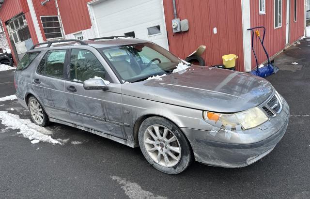 SAAB 9-5 AERO 2003 gold station gas YS3EH59G133044662 photo #1