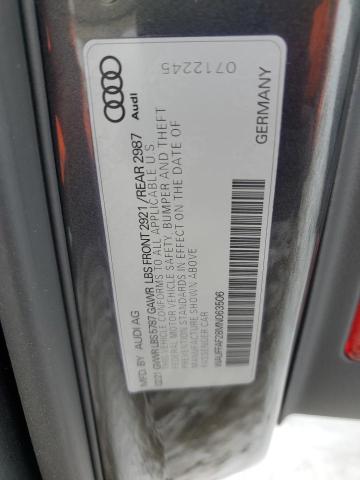 2021 AUDI S6 PRESTIG WAUFFAF28MN063506