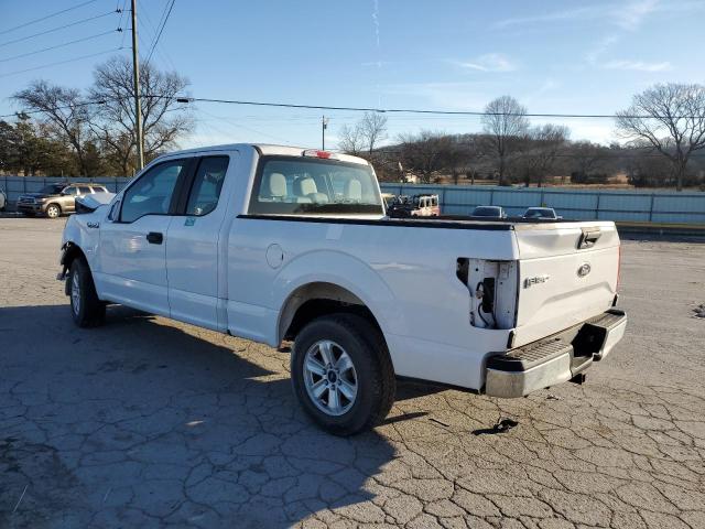 FORD F150 SUPER 2017 white  gas 1FTEX1CF4HKC30650 photo #3