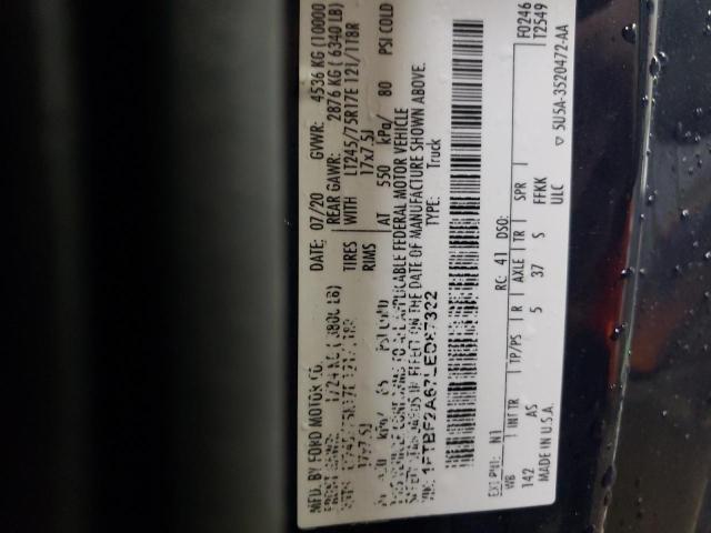 2020 FORD F250 SUPER - 1FTBF2A67LED87322