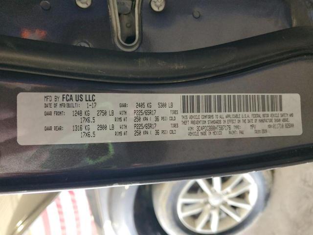 2017 DODGE JOURNEY SX - 3C4PDCBB8HT587176