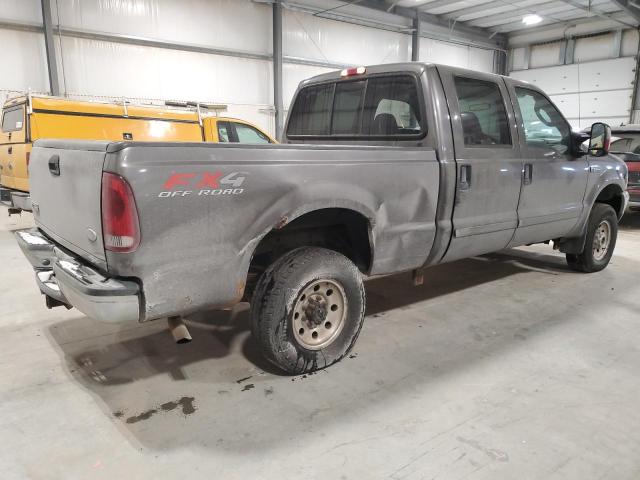 FORD F250 SUPER 2003 gray  gas 1FTNW21SX3EB74374 photo #4