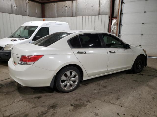 HONDA ACCORD EXL 2008 white  gas 1HGCP36858A040718 photo #4