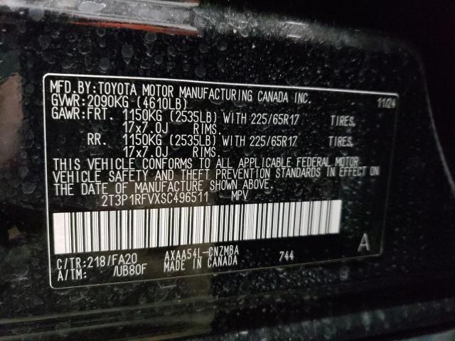 2025 TOYOTA RAV4 XLE - 2T3P1RFVXSC496511