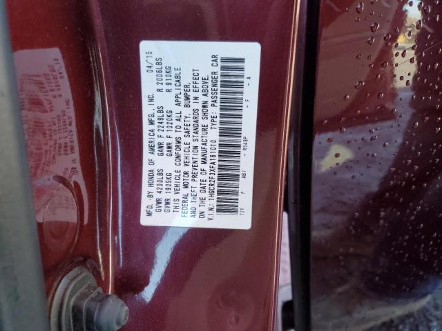 2015 HONDA ACCORD LX - 1HGCR2F3XFA161010