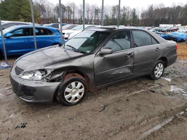 TOYOTA CAMRY LE 2002 gray  gas 4T1BE32K22U614596 photo #1