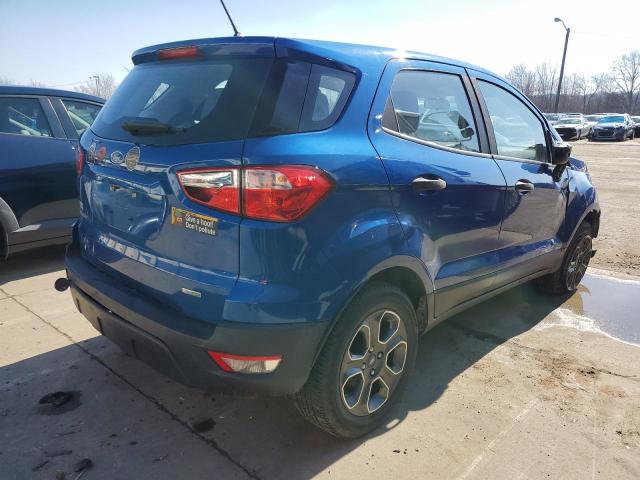 Vin: maj3s2fe3kc282938, lot: 47144715, ford ecosport s 20193
