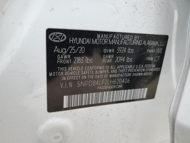 2020 HYUNDAI ELANTRA SE - 5NPD84LF2LH620406