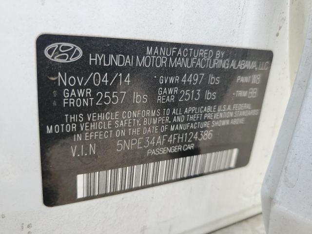 2015 HYUNDAI SONATA SPO - 5NPE34AF4FH124386