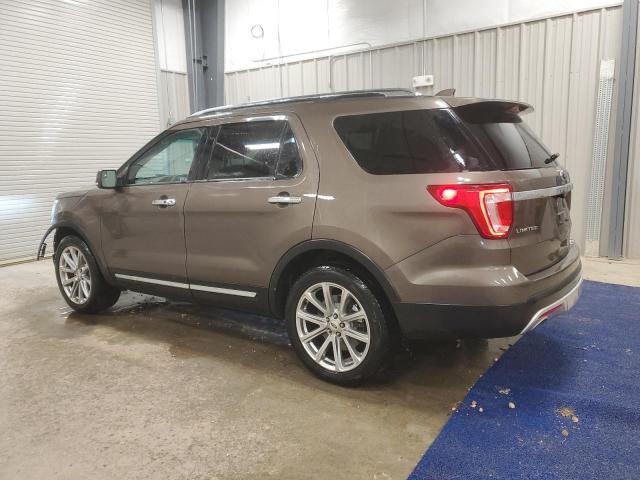 FORD EXPLORER L 2016 brown  gas 1FM5K8F80GGA13601 photo #3