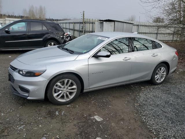 CHEVROLET MALIBU LT 2018 silver  gas 1G1ZD5ST1JF140131 photo #1