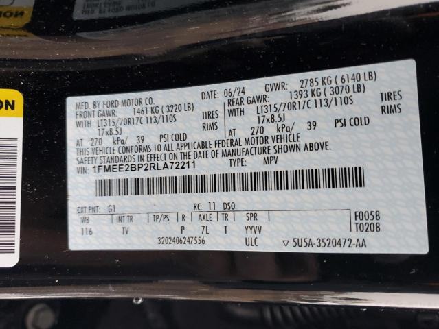 2024 FORD BRONCO WIL 1FMEE2BP2RLA72211