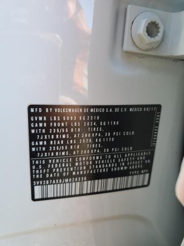 2018 VOLKSWAGEN TIGUAN SE - 3VV2B7AX8JM026336