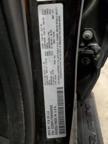2021 RAM 1500 LARAM - 1C6SRFJT5MN568903