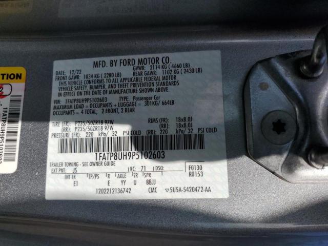 2023 FORD MUSTANG - 1FATP8UH9P5102603