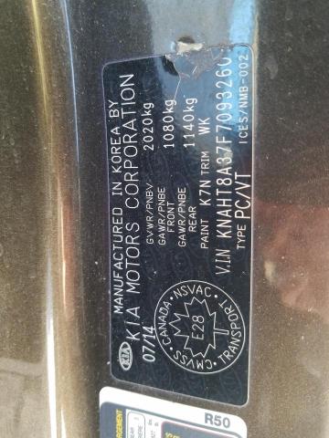 2015 KIA RONDO KNAHT8A37F7093260