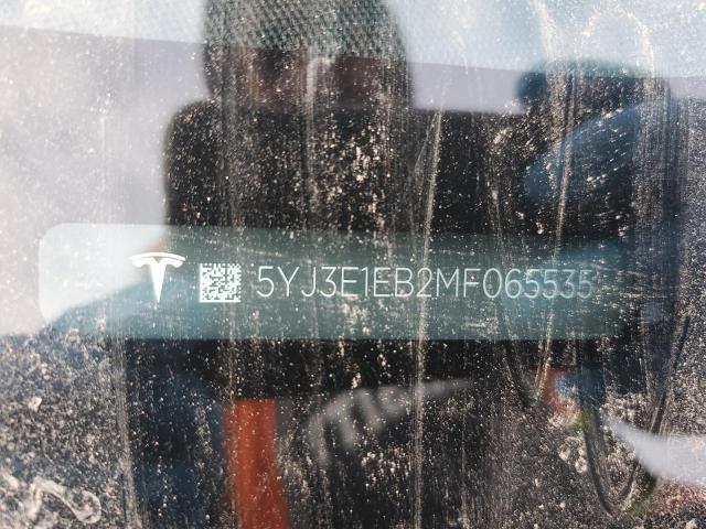 2021 TESLA MODEL 3 - 5YJ3E1EB2MF065535